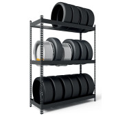 Стелажі Титан для коліс та шин, 300 кг/полицю