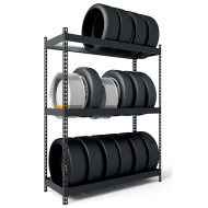 Стелажі Титан для коліс та шин, 300 кг/полицю