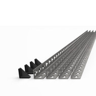 Металевий стелаж Титан ОД 1800х1200х500 Меткас, 4 ДСП полиці, 300 кг/полицю, оцинкований для складу, офісу та дому