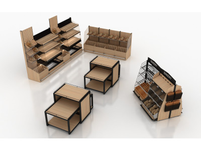 Торгові стелажі для хліба