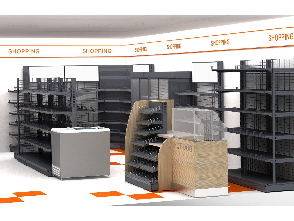 Вибираємо стелажі для магазину