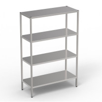 Стелажі з нержавіючої сталі