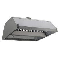 Зонт витяжний острівний