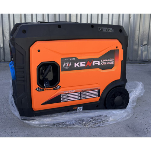 Бензиновий генератор інверторний KENA KN7500IE 6,5 кВт, електростартер + пульт