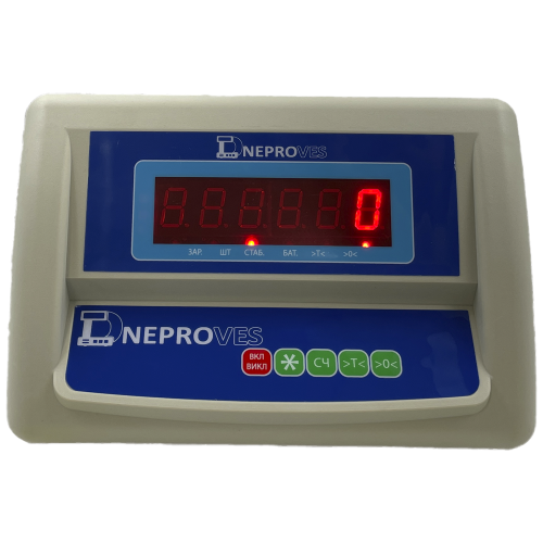 Низькопрофільні платформні ваги Днепровес ВПД-1212 2т