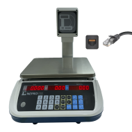 Торгові ваги ВТД-РД на 15кг з Ethernet-портом