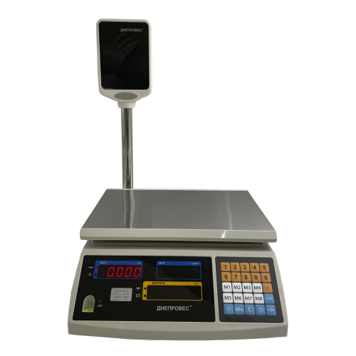 Торгові ваги Днепровес ВТД-ЕД 3кг