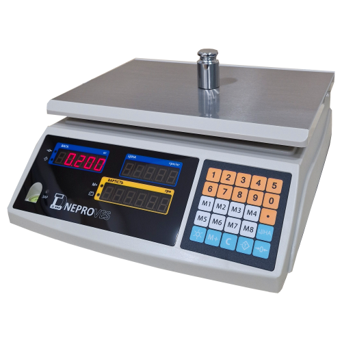 Торгові ваги Днепровес ВТД-ЕД1 30кг