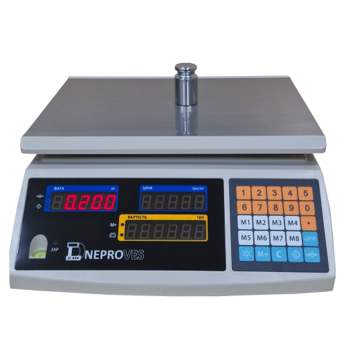 Торгові ваги Днепровес ВТД-ЕД1 30кг