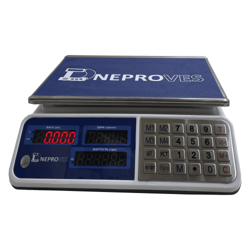 Торгові ваги Днепровес ВТД-ЕЛ1 м 6кг