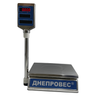 Торгові ваги Днепровес ВТД-ЕЛС 15кг