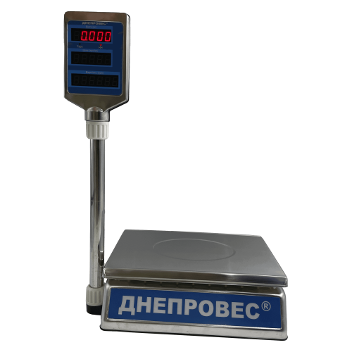 Торгові ваги Днепровес ВТД-ЕЛС 15кг