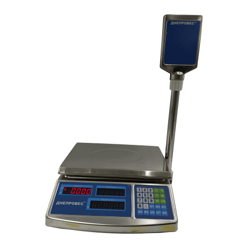 Торгові ваги Днепровес ВТД-ЕЛС 15кг