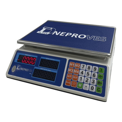 Торгові ваги Днепровес ВТД-Л2 30кг