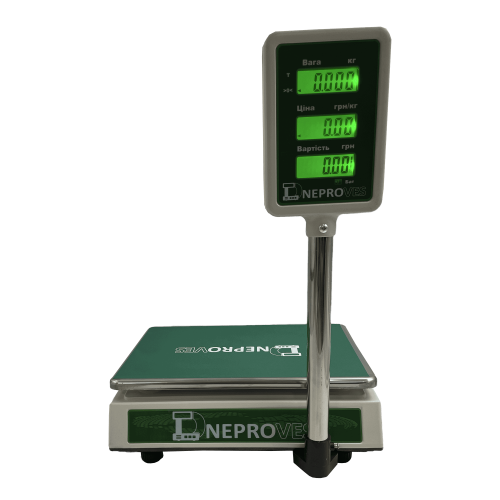 Торгові ваги Днепровес ВТД-ЛД ЖК 15кг