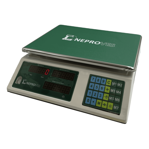 Торгові ваги Днепровес ВТД-ЛД1 СВ 6кг