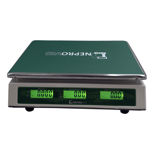 Товарні ваги Днепровес ВТД-ЛД1 ЖК 30кг