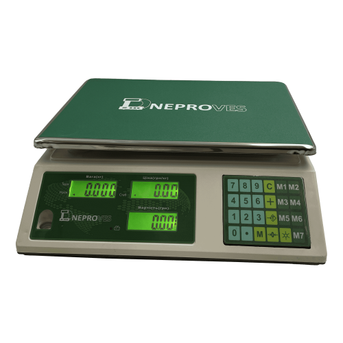 Товарні ваги Днепровес ВТД-ЛД1 ЖК 6кг