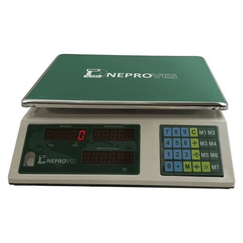 Торгові ваги Днепровес ВТД-ЛД1 СВ 15кг