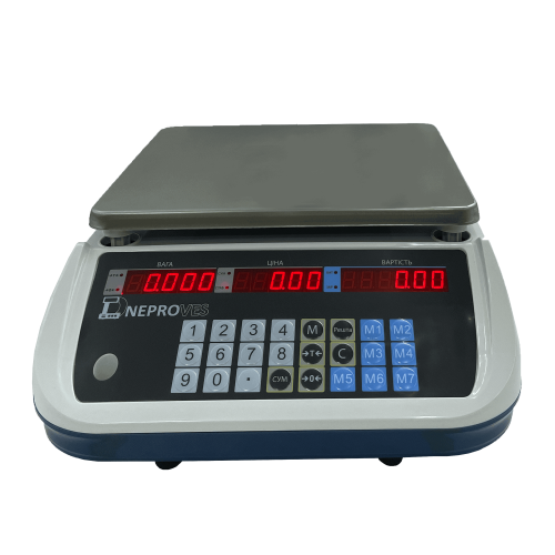 Торгові ваги Днепровес ВТД-РД1 15кг