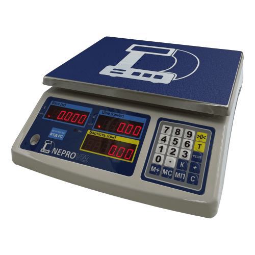 Торгові ваги Днепровес ВТД-РС1 30кг