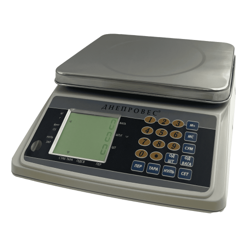 Фасувальні ваги Днепровес ВТД-СЧ 3кг