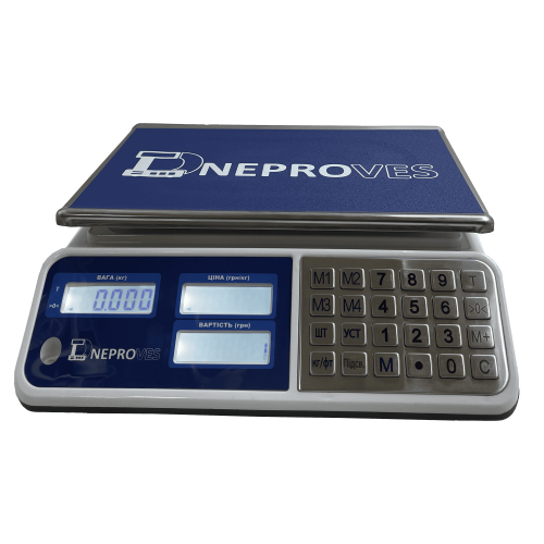 Торгові ваги Днепровес ВТД-СЛ1 м 6кг