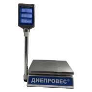 Торгові ваги Днепровес ВТД-СЛС-1 15кг