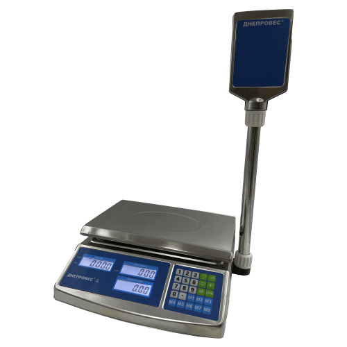 Торгові ваги Днепровес ВТД-СЛС-1 6кг