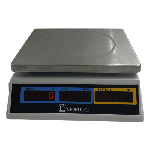 Торгові ваги Днепровес ВТД-Т1-СВ 30кг