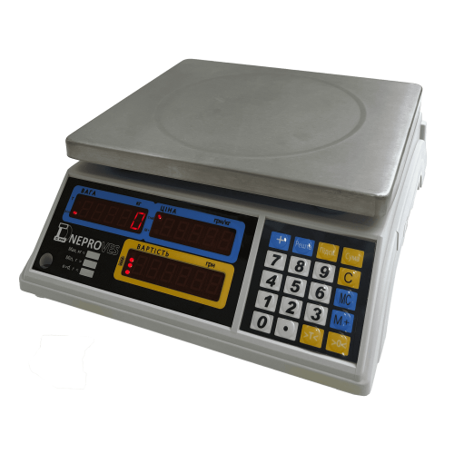 Торгові ваги Днепровес ВТД-Т1-СВ 30кг