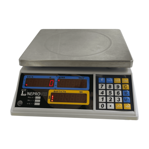 Торгові ваги Днепровес ВТД-Т1-СВ 30кг