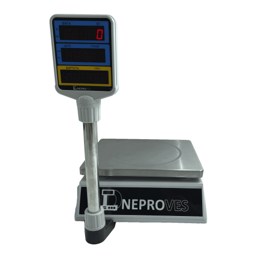 Торгові ваги Днепровес ВТД-Т2-СВ 30кг