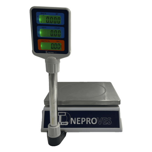 Торгові ваги Днепровес ВТД-Т2-ЖК 6кг