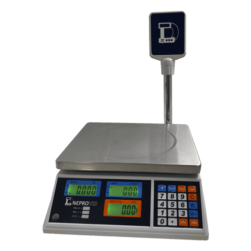 Торгові ваги Днепровес ВТД-Т2-ЖК 30кг