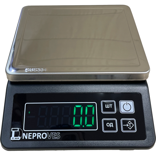 Фасувальні ваги Днепровес ВТД-W 3кг (вологозахищенні)