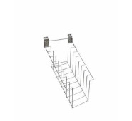 Металева хромована підставка для сорочок 300х400 мм, органайзер для одягу та гардероба, для шаф і полиць