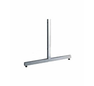 Острівна металева опора 2400х1100 мм, регульована, колір антрацит (RAL 7016), порошкове покриття, для кухонного острова