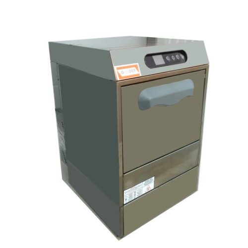 Посудомийна машина Gooder BYM.02 590х500х770 мм, 3,5 кВт, 220 В, 500 склянок/год, нержавіюча сталь, Туреччина, для кафе та ресторанів