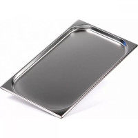 Гастроємність GN 1/1-20 з нержавіючої сталі AISI 304, 2,7 л, 530х325х20 мм, Kayalar (Туреччина) — для ресторанів та харчової промисловості