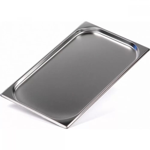 Гастроємність GN 1/1-20 з нержавіючої сталі AISI 304, 2,7 л, 530х325х20 мм, Kayalar (Туреччина) — для ресторанів та харчової промисловості