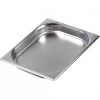 Гастроємність 1/2-40 з нержавіючої сталі AISI 304, 2,3 л, 265х325х40 мм, Каялар (Туреччина) — професійна ємність для кухні та їдальні