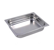 Гастроємність нержавіюча KayaLar GN 1/2-65, 3,8 л, 265х325х65 мм, Туреччина, AISI 304 — ємність для кухні, ресторанів, кафе