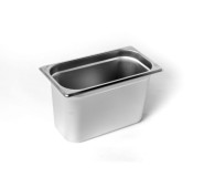 Гастроємність нержавіюча KayaLar GN 1/3-200, 7,5 л, 176х325х200 мм, AISI 304, для кухні, їдальні та ресторану, Туреччина