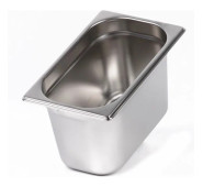 Гастроємність 1/4-150 з нержавіючої сталі AISI 304, 2,7 л, 265х162х150 мм, Каялар (Туреччина) – професійний контейнер GN для кухні та ресторану