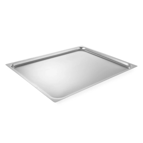 Гастроемкость нержавеющая KayaLar GN 2/1-20, 5,7 л, 530х650х20 мм, AISI 304, Турция – для пароконвектомата и кухни ресторана