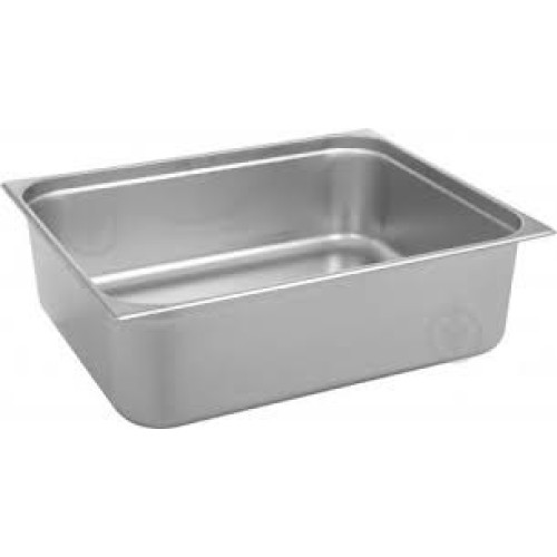 Гастроємність нержавіюча Kayaлар GN 2/1-200, 57,7 л, 530х650х200 мм, Туреччина, сталь AISI 304 для ресторанів та їдалень