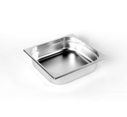 Гастроємкість KayaLar GN 2/3-100, 8,5 л, 354х325х100 мм, нержавіюча сталь AISI 304, Туреччина — для кухні, їдальні та ресторану