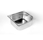 Гастроємкість Gooder 2/3-150 із нержавіючої сталі AISI 304, 12,7 л, 354х325х150 мм, для пароконвектомата, Туреччина