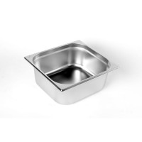 Гастроємкість Gooder 2/3-150 із нержавіючої сталі AISI 304, 12,7 л, 354х325х150 мм, для пароконвектомата, Туреччина